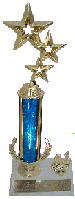 Our Top Five District 12 Websites trophy for 2000-2001